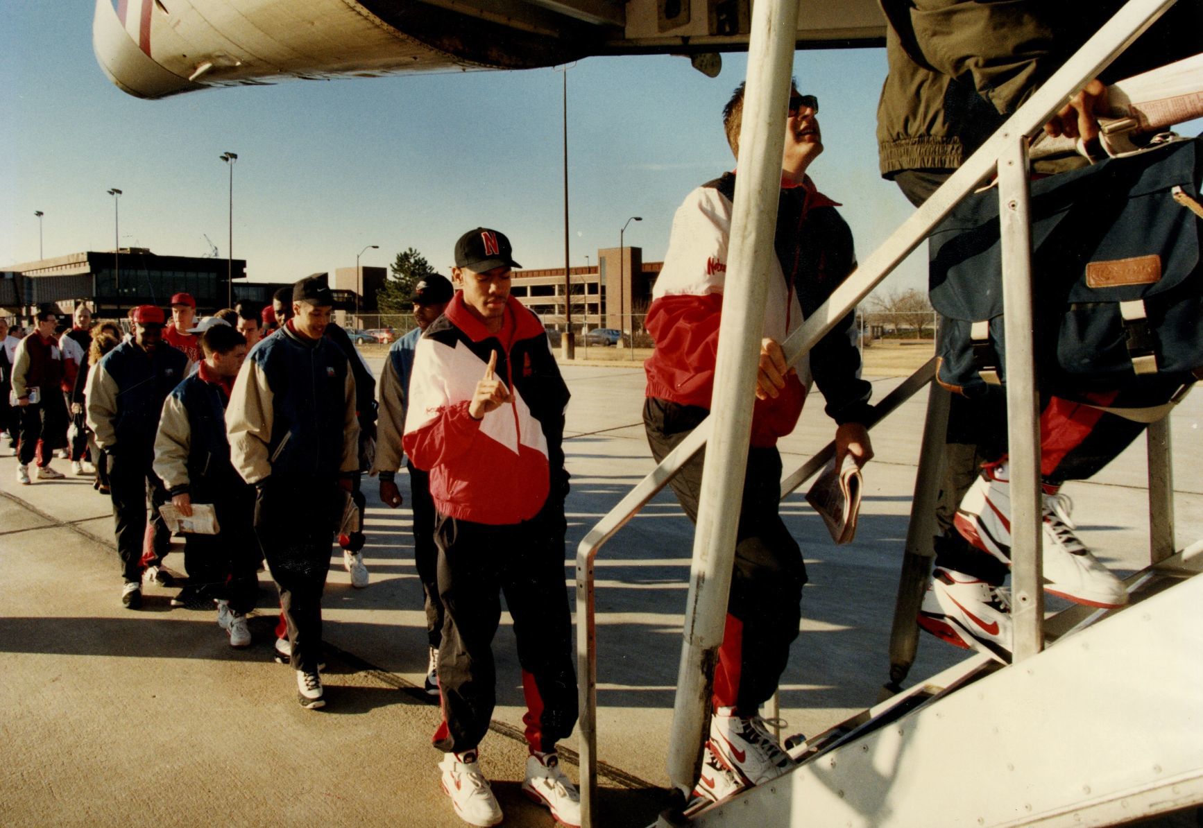 Getting on the plane